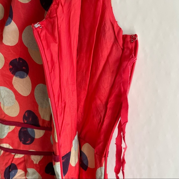 Moulinette Soeurs Silk Sleeveless Dress Size 6 - Picture 12 of 13